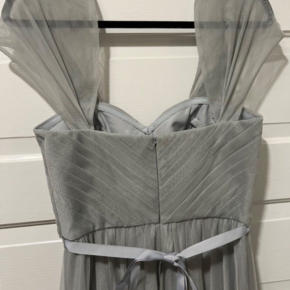 NWT TH&TH Bardot Gown (Grey, S) - Picture 9 of 15